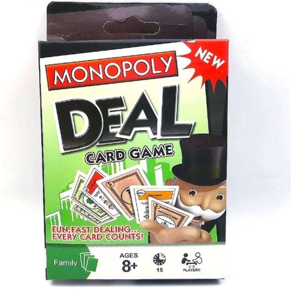 Monopoly Deal - 15 minuten Kaartspel