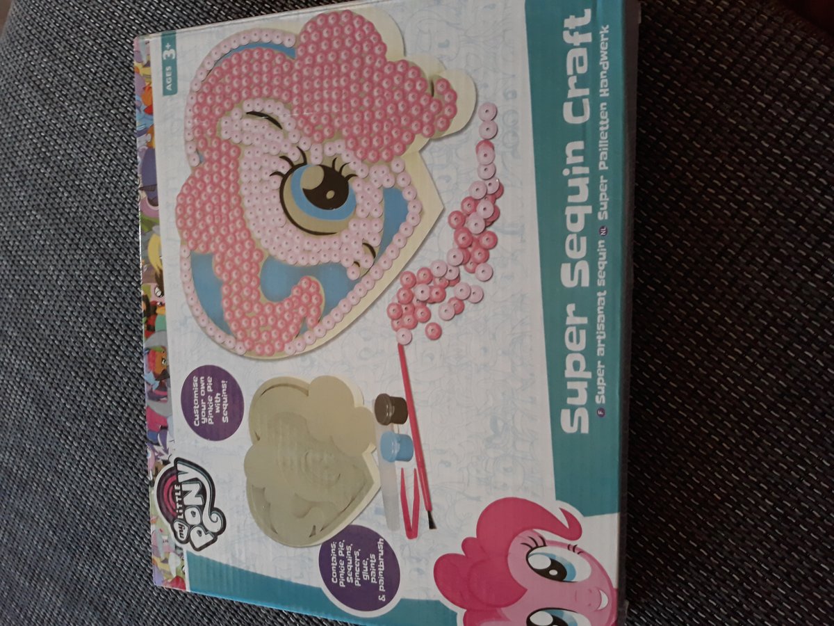 My little pony - super pailletten handwerk