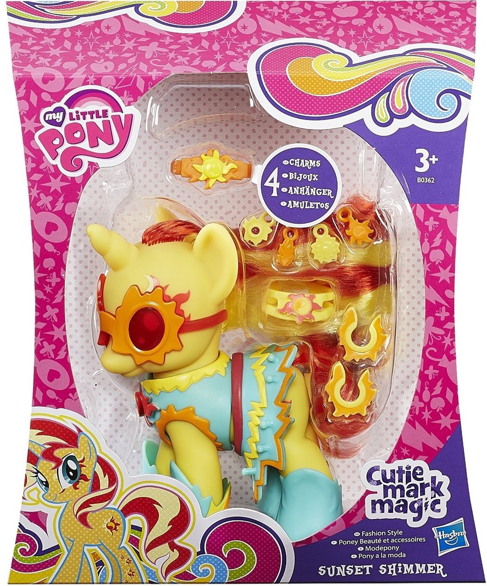 My little pony cutie mark Magic Sunset Shimmer Fashion Style