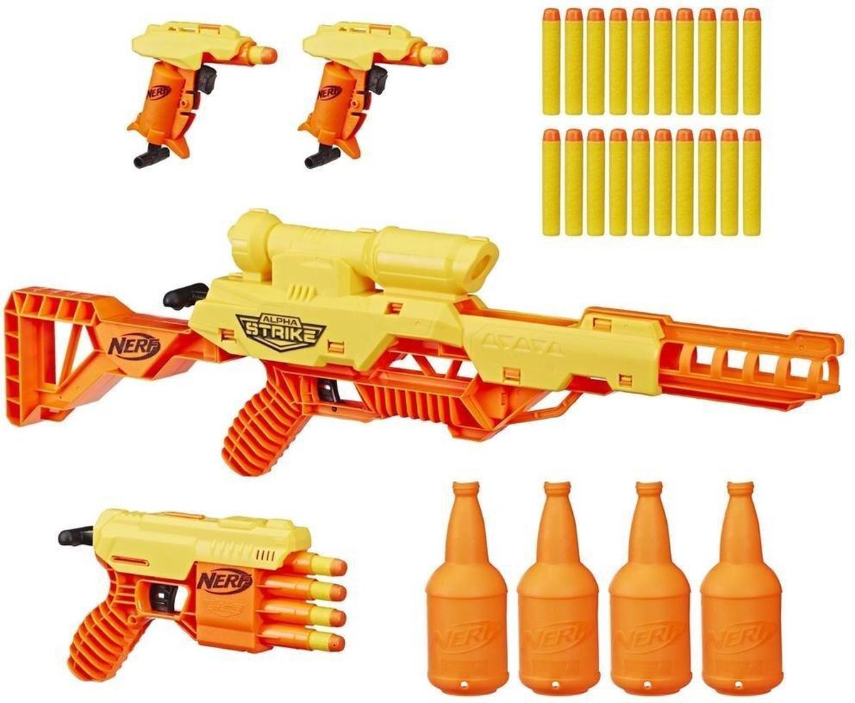 Nerf Alpha Strike Battalion Set + 25 Darts - Speelgoed - Sport en Spel