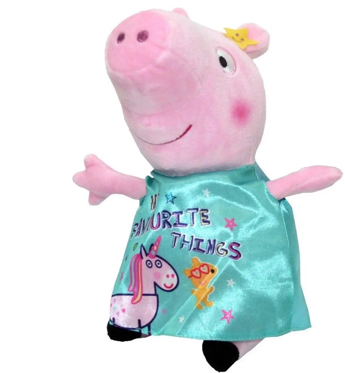 Peppa Pig Eenhoorn knuffel 27 cm