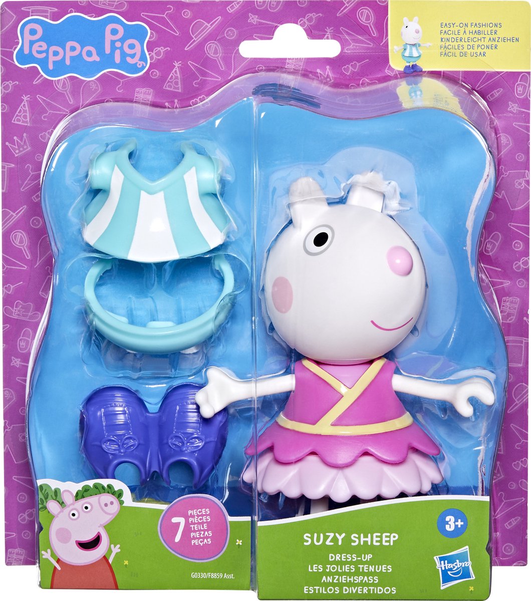 Peppa Pig Suzy Schaap Leuke Stijlen Figuur Blauw