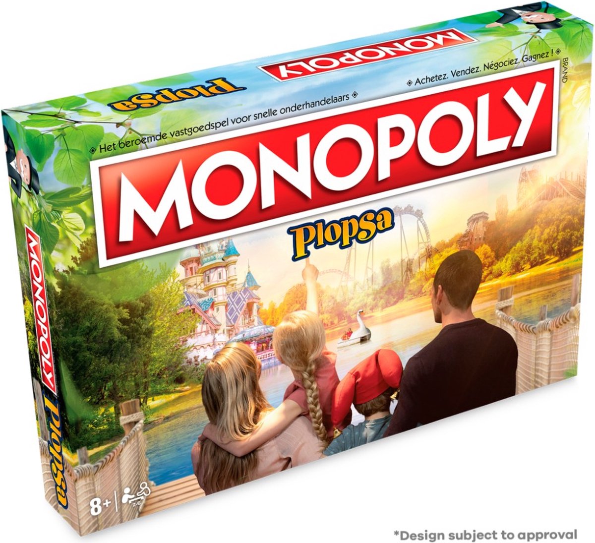 Plopsa - Monopoly Bordspel (Nederlands/Frans)