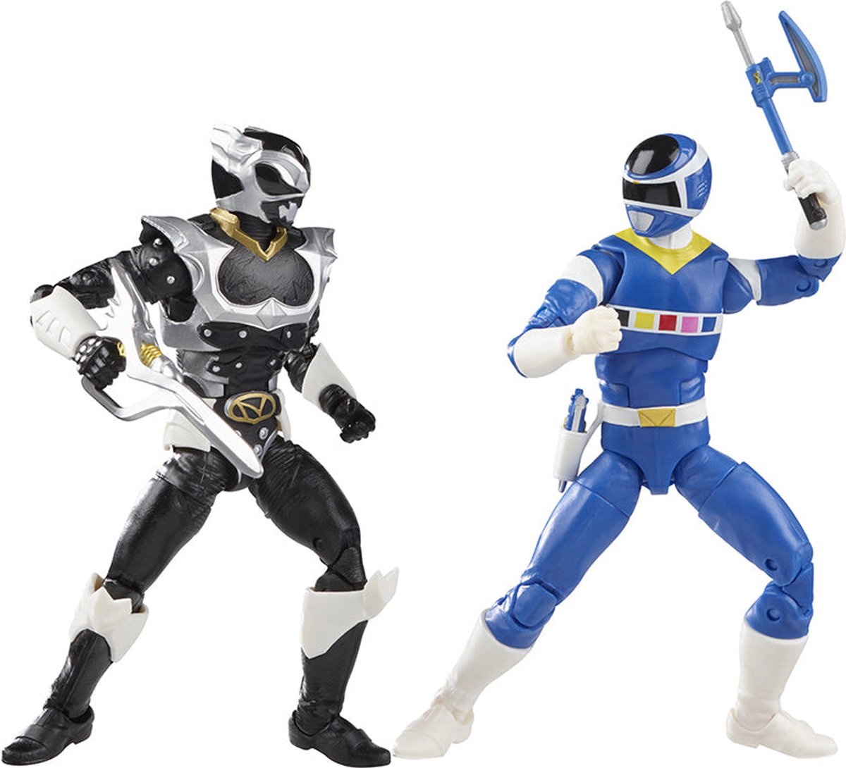 Power Rangers Lightning Collection In Space Blue Ranger Vs. Silver Psycho Ranger 15cm