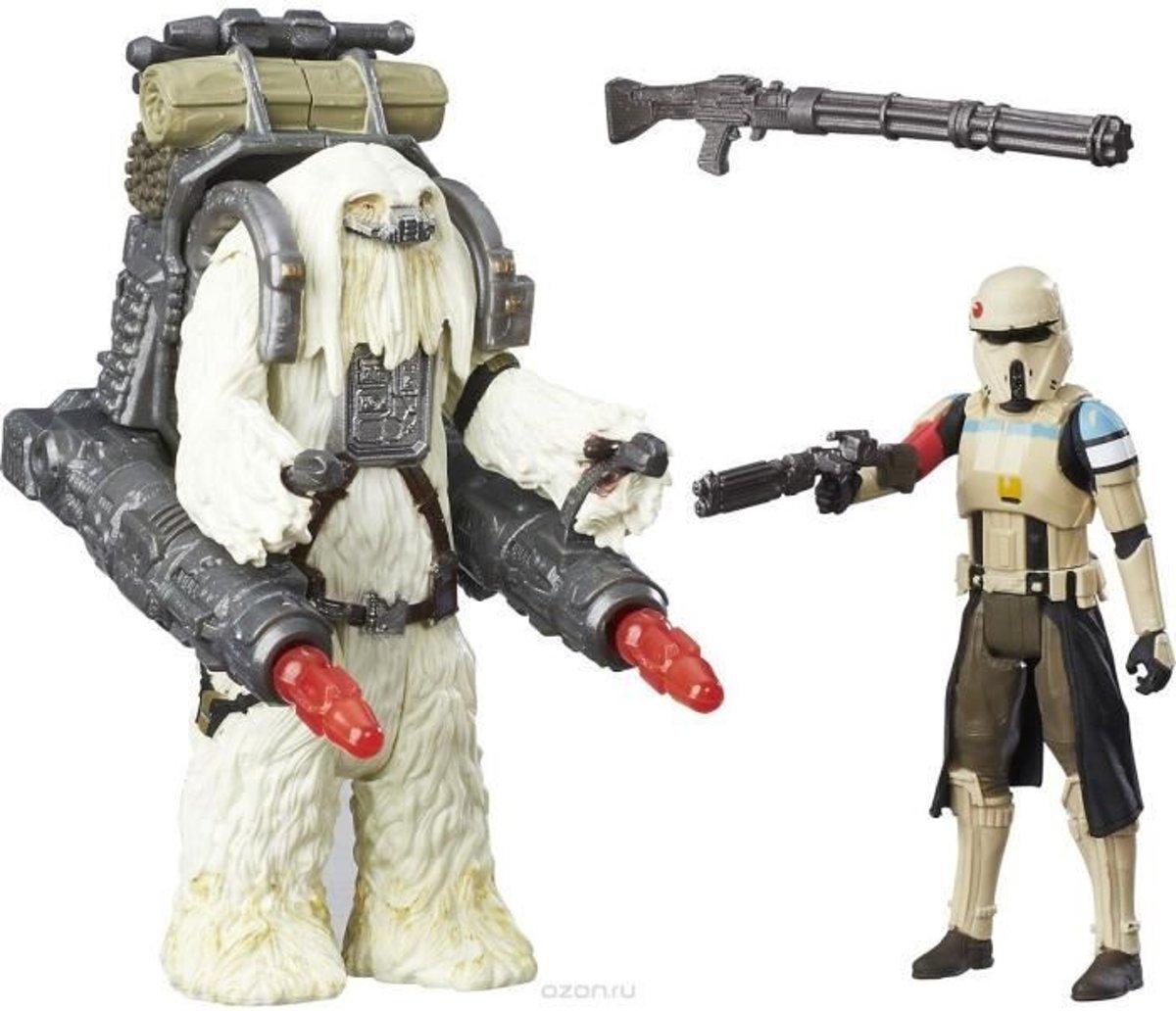 STAR WARS Rogue One - SCARIF STORMTROOPER & SQUAD LEIDER - Pak 2 beeldjes 10cm