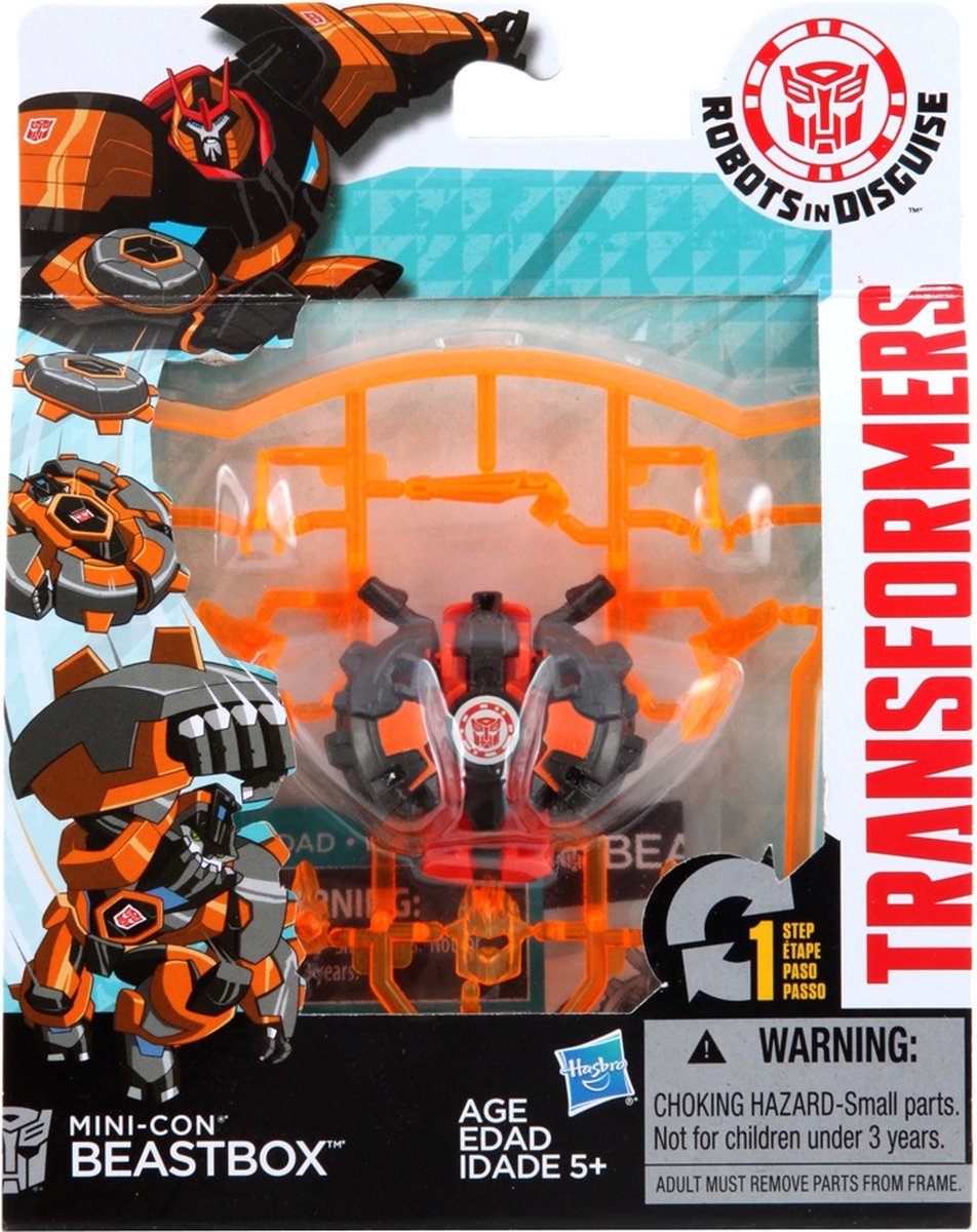 Speelgoedrobot Transformers Mini-con Beastbox Hasbro