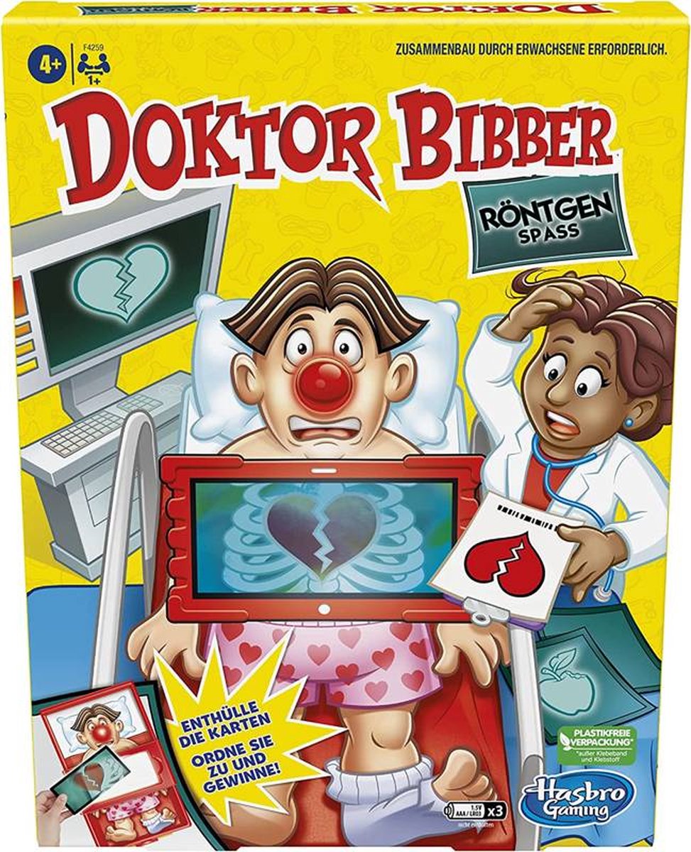 Spel Operatie ER X-RAY HasbroDokter Bibber