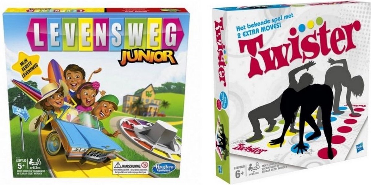 Spellenbundel - 2 Stuks - Levensweg Junior & Twister