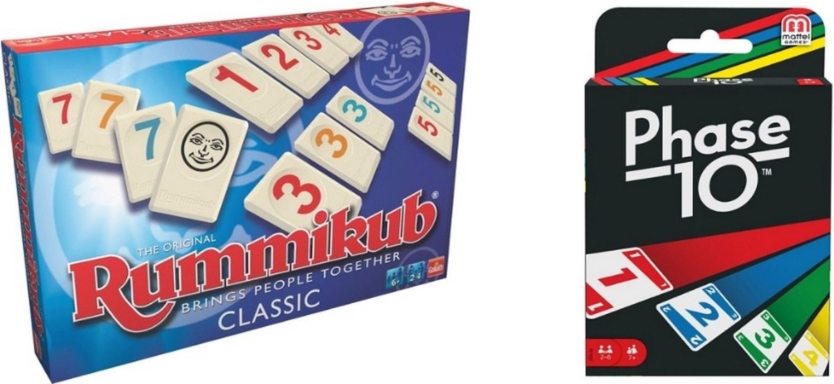 Spellenbundel - 2 Stuks - Rummikub & Phase 10