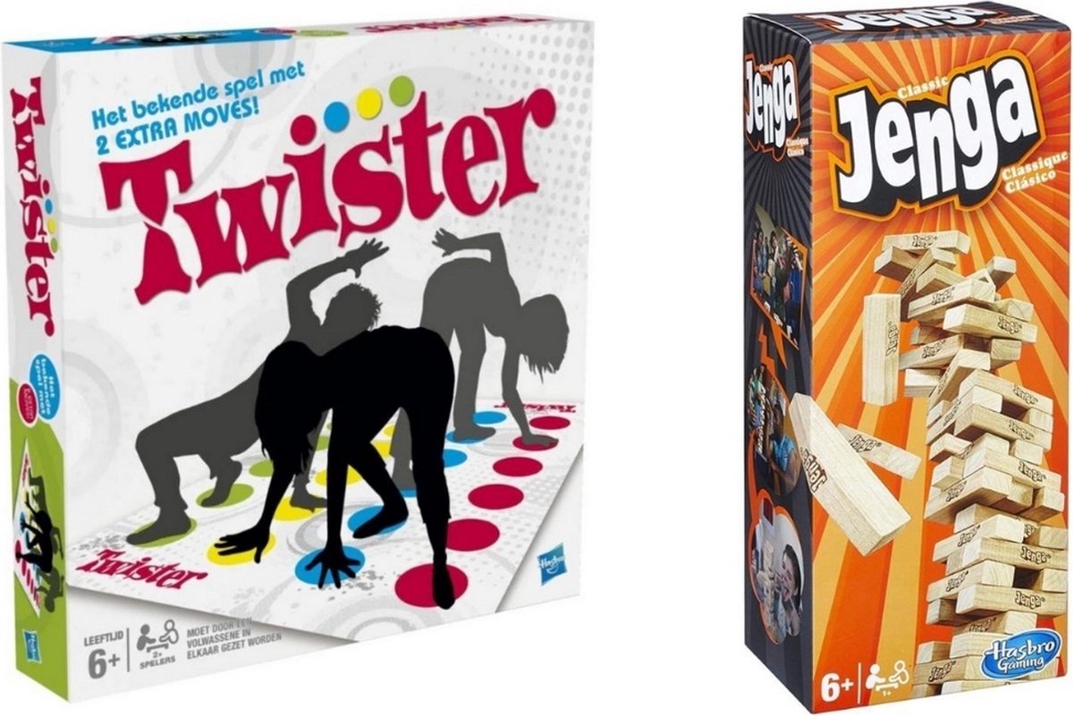 Spellenbundel - 2 Stuks - Twister & Jenga