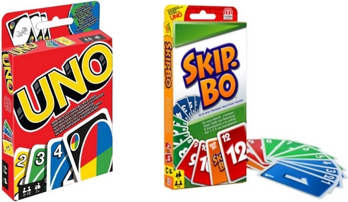 Spellenbundel - 2 Stuks - UNO & Skip-Bo