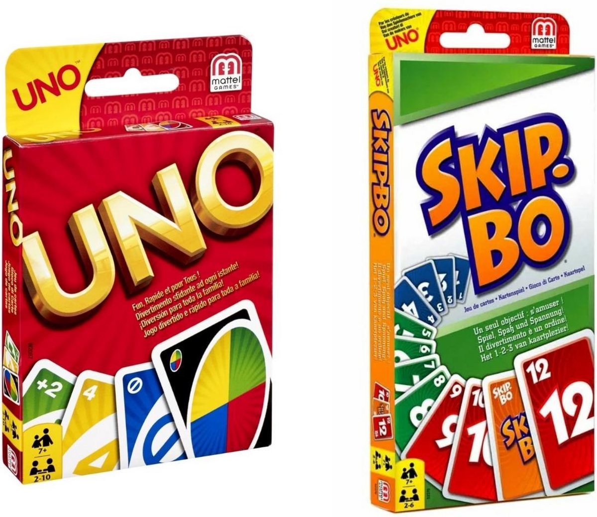 Spellenbundel - Bordspellen - 2 Stuks - UNO & Skip-Bo