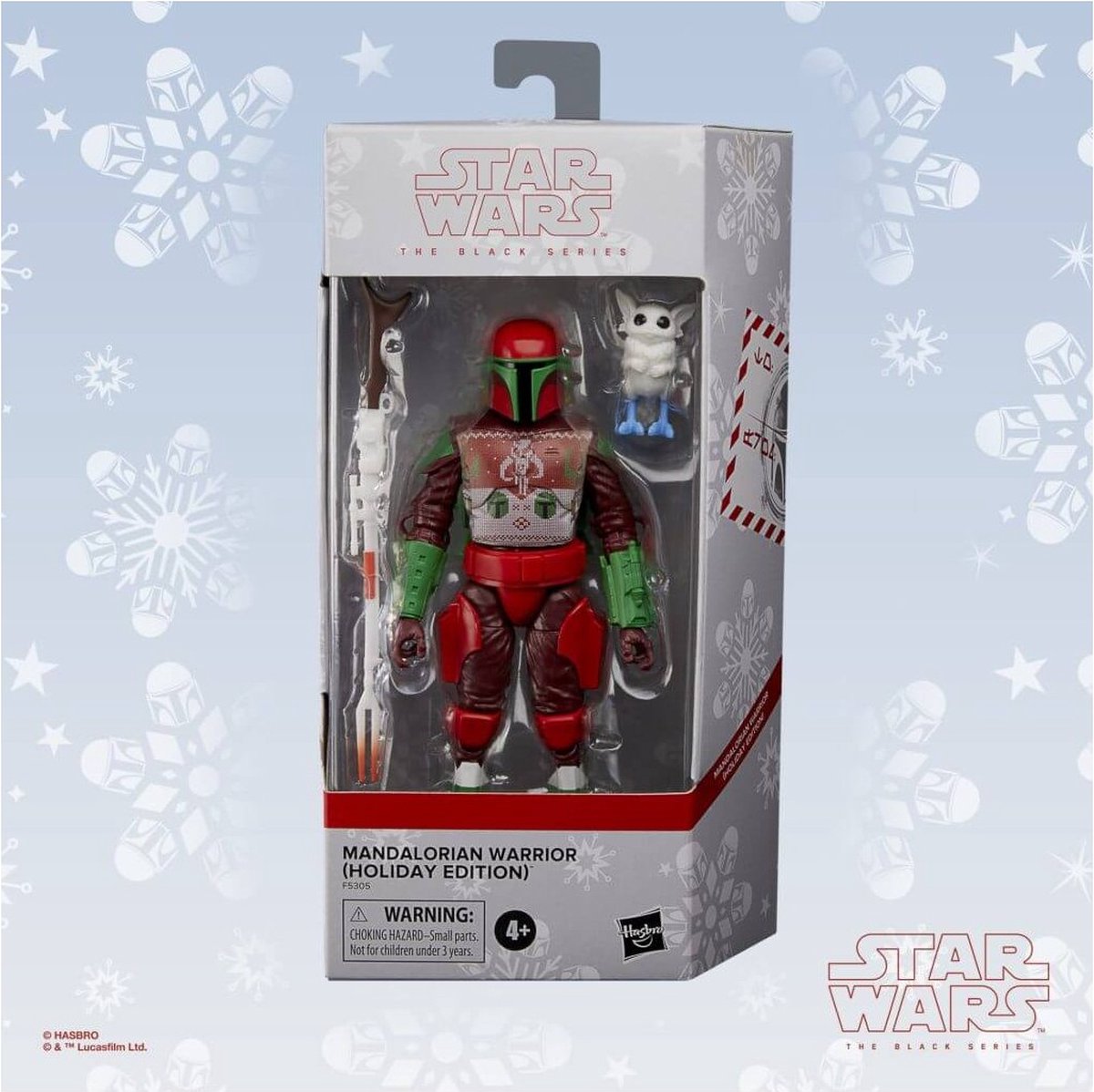 Star Wars Black Series Action Figure Mandalorian Warrior (Holiday Edition) 15 cm