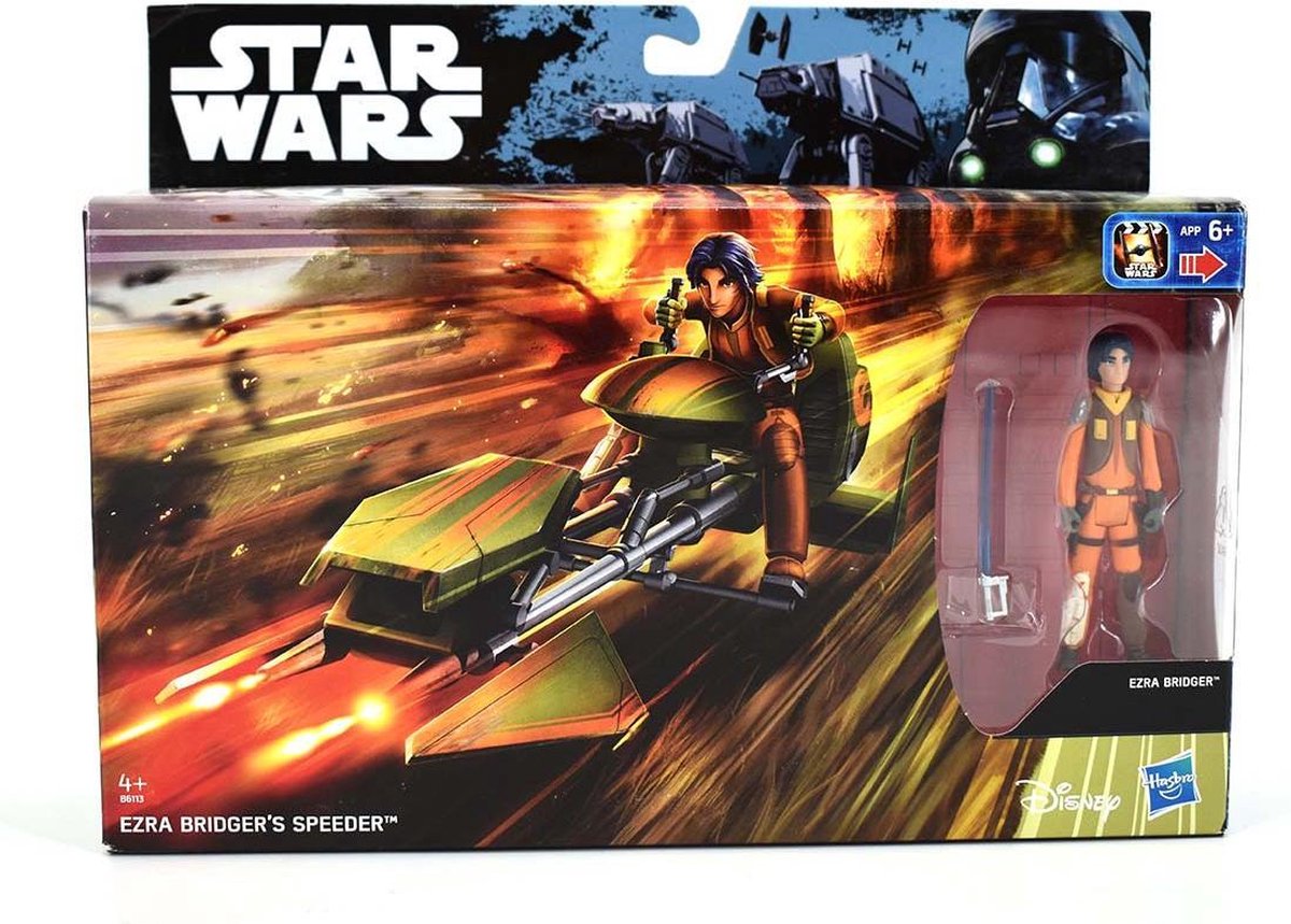 Star Wars Ezra Bridger + Speeder