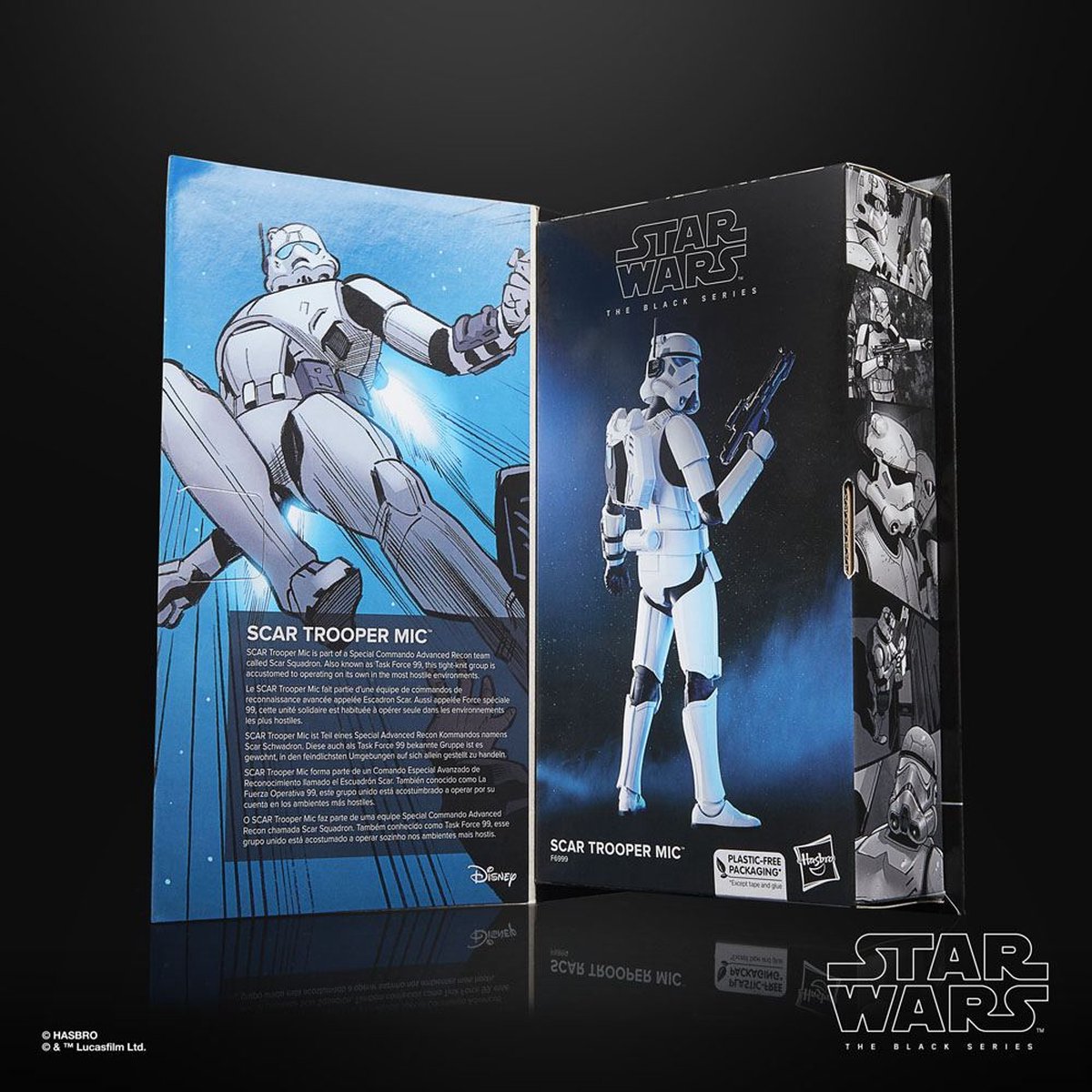 Star Wars The Black Series SCAR Trooper Mic, Speelgoedfiguur