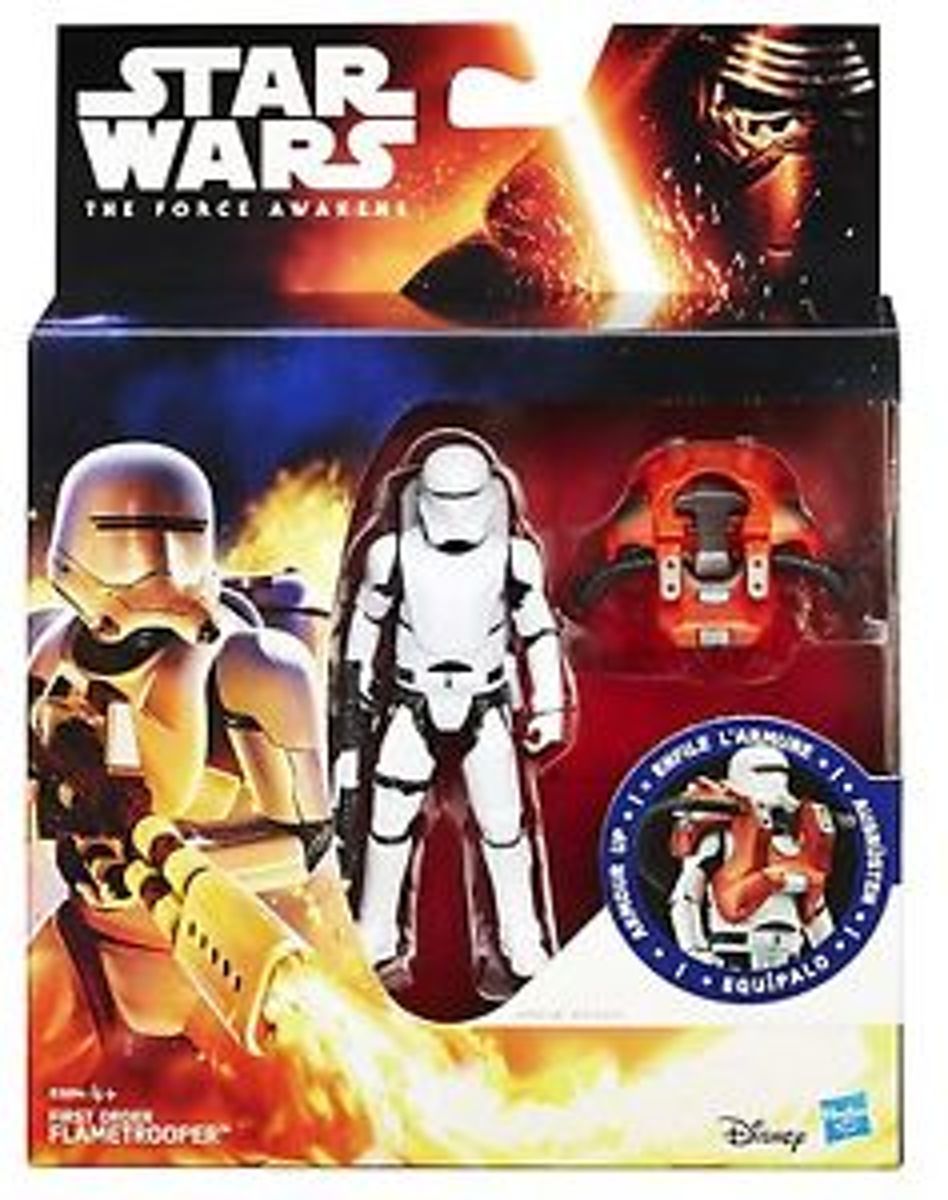 Star Wars The Force Awakens Figure Space Mission Armor Up FLAMETROOPER