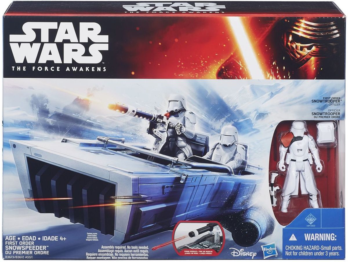 Star Wars The force Awakens First Order SNOWSPEEDER