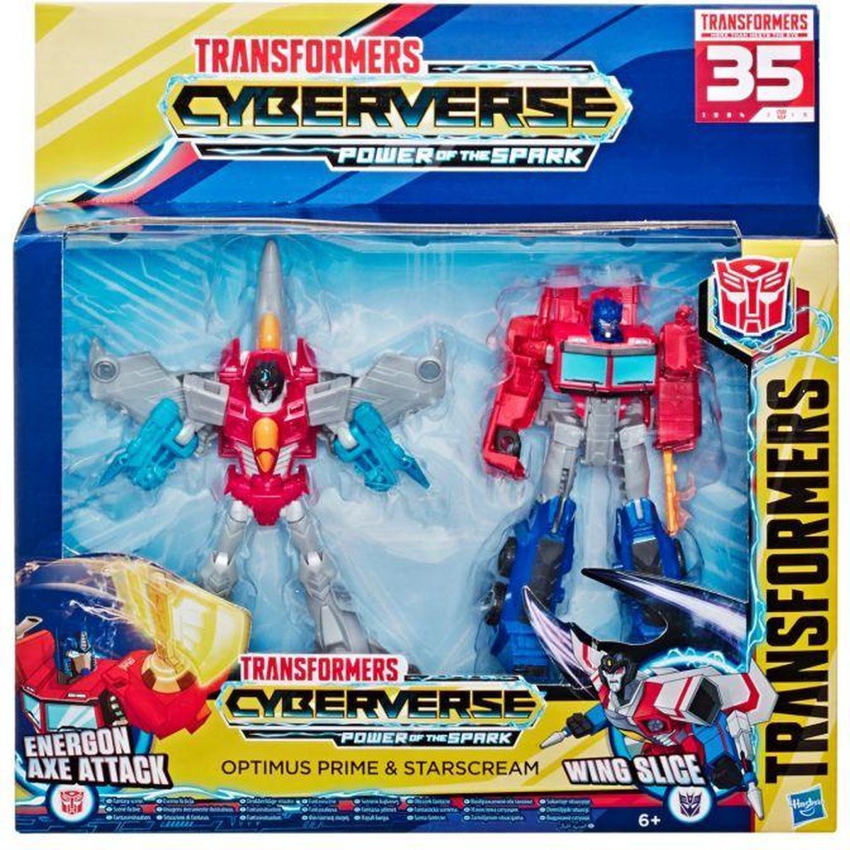 TRANSFORMERS OPTIMUS & STARCREAM