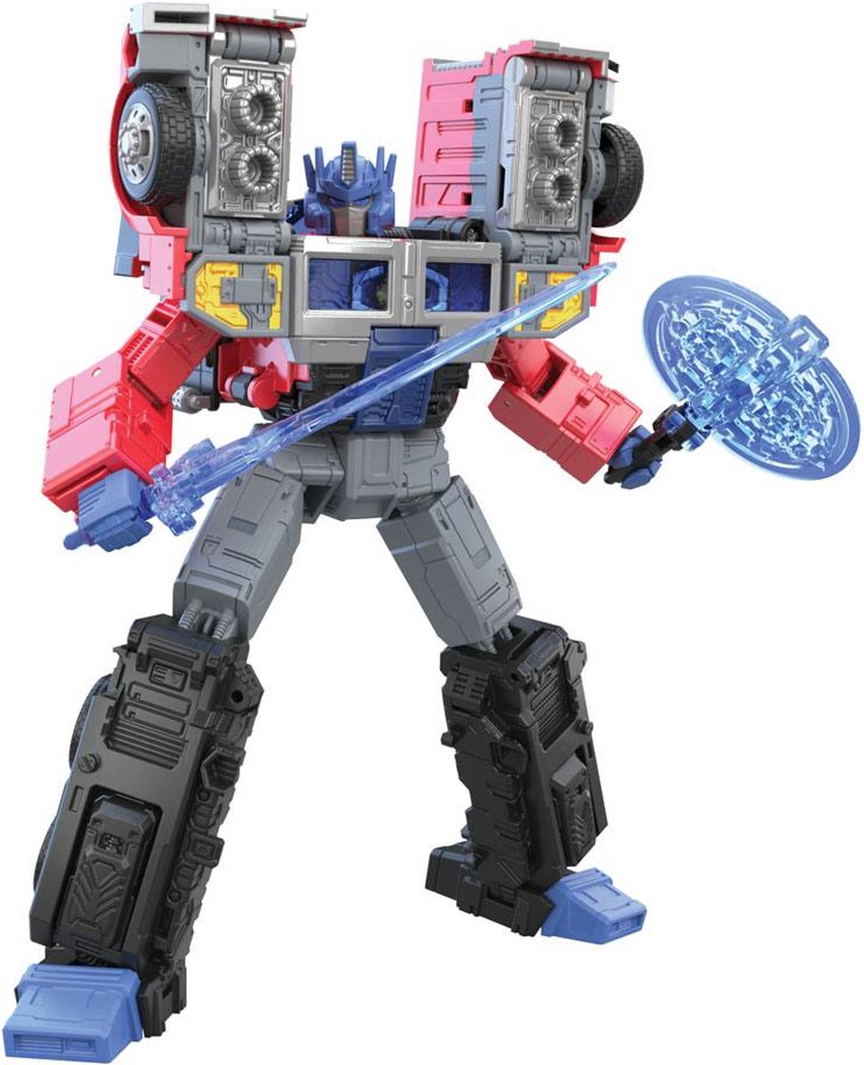 Transformers: Generation 2 Generations Legacy Voyager Action Figure 2022 Laser Optimus Prime 18 cm