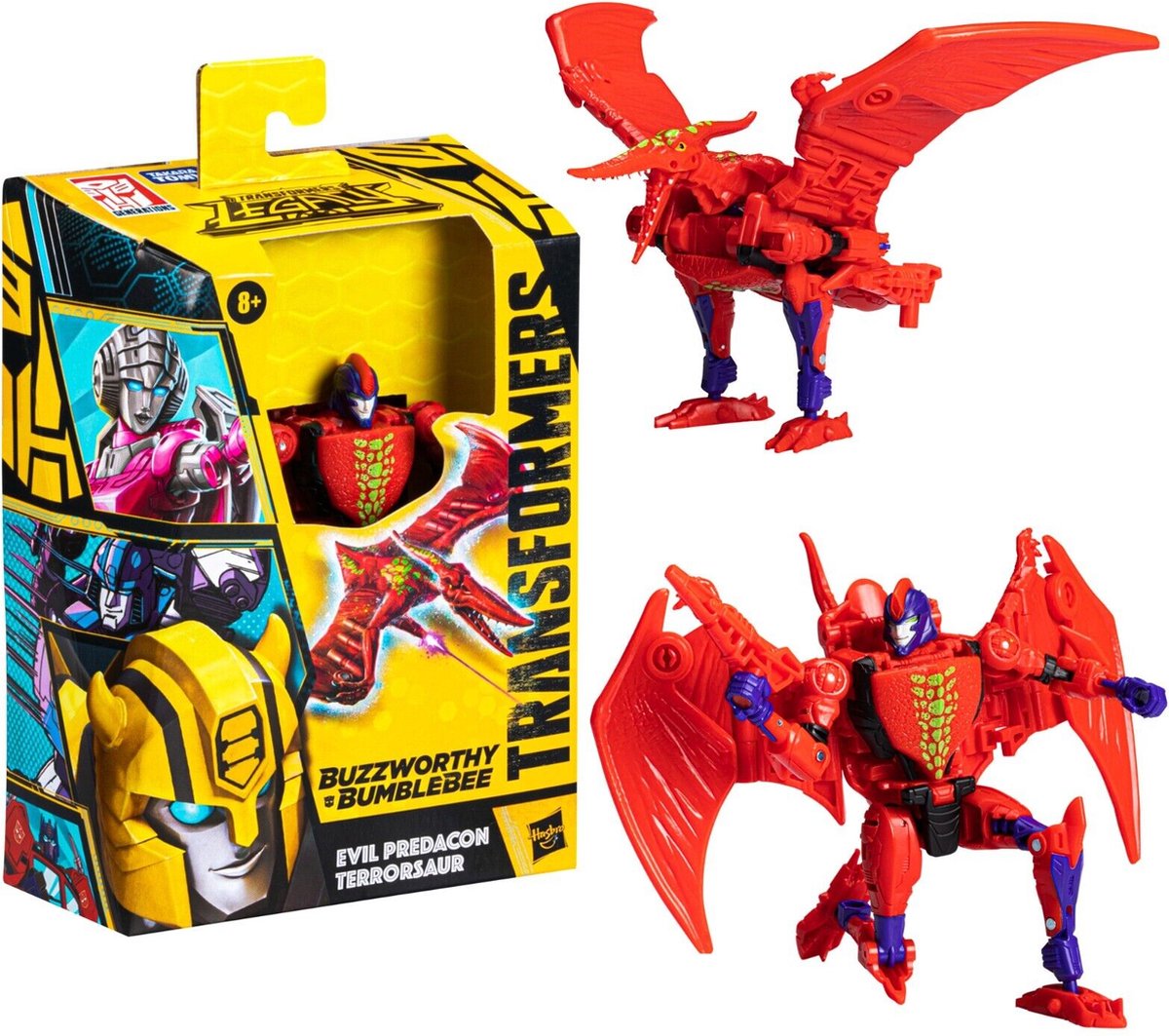 Transformers Generations Legacy Buzzworthy Bumblebee Action Figure Terrorsaur 13 cm