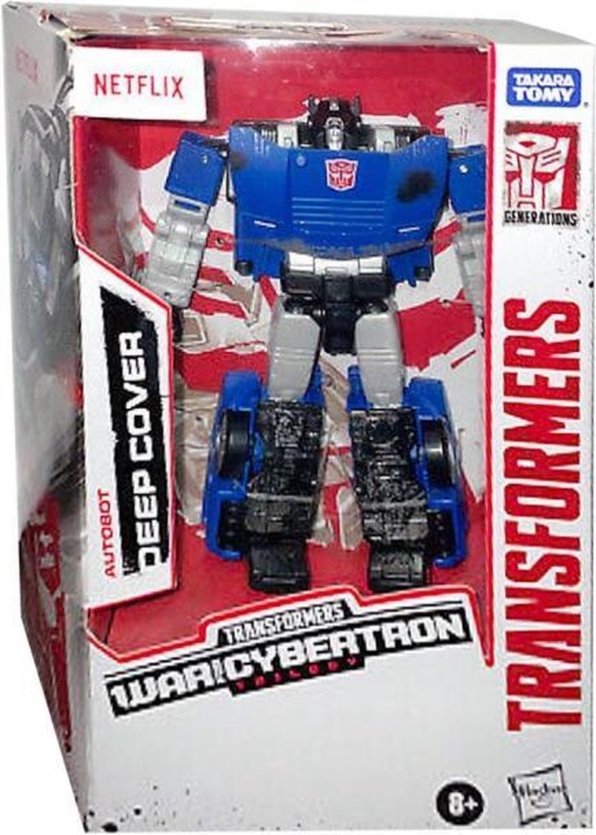 Transformers Generations War for Cybertron Kingdom Netflix Deep Cover (12 cm)