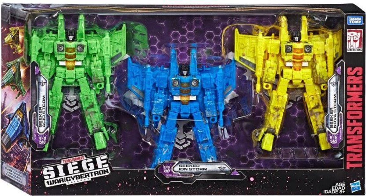 Transformers Generations War for Cybertron Siege Rainmaker Seekers 3 pack (17 cm)