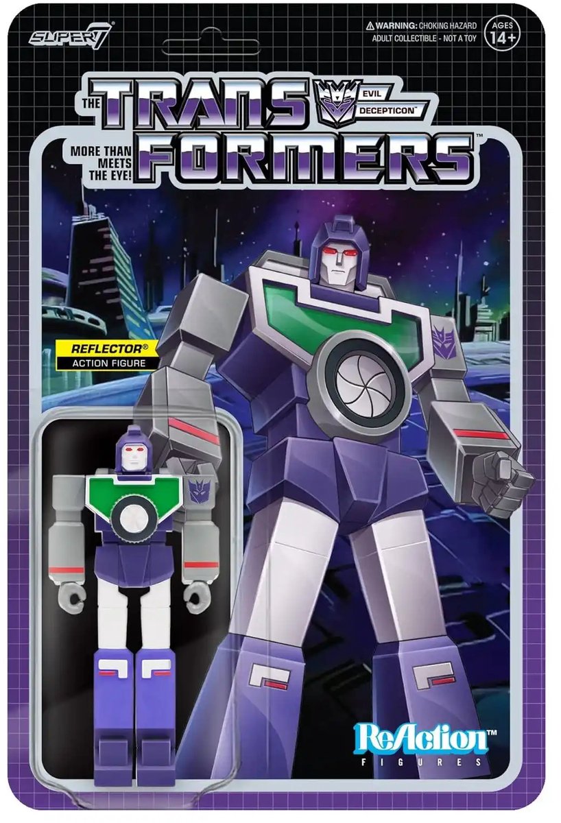 Transformers Reflector actiefiguur 10 cm - Verzamelfiguur