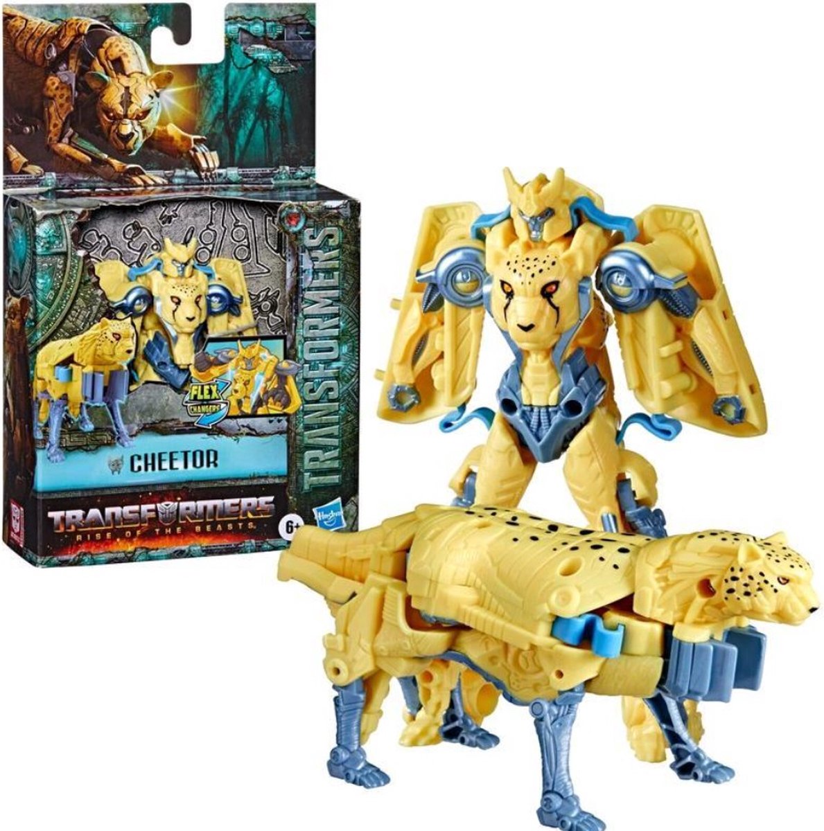 Transformers Rise of the Beasts Cheetor - 15 cm - Actiefiguur