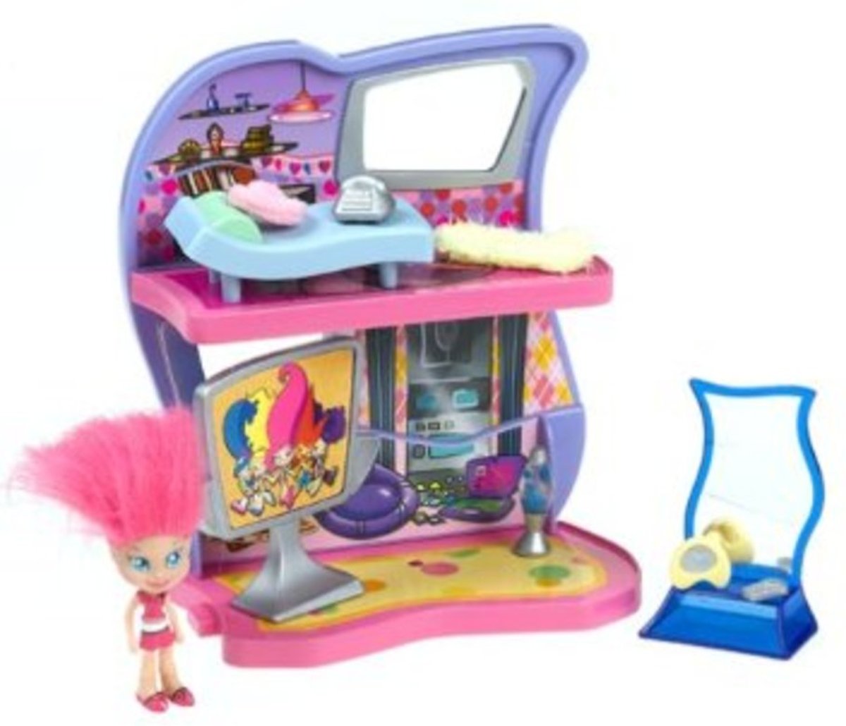 Trollz Media Lounge Playset