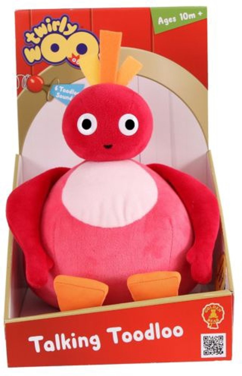 Twirlywoos spreekende Toodloo beer plush toys