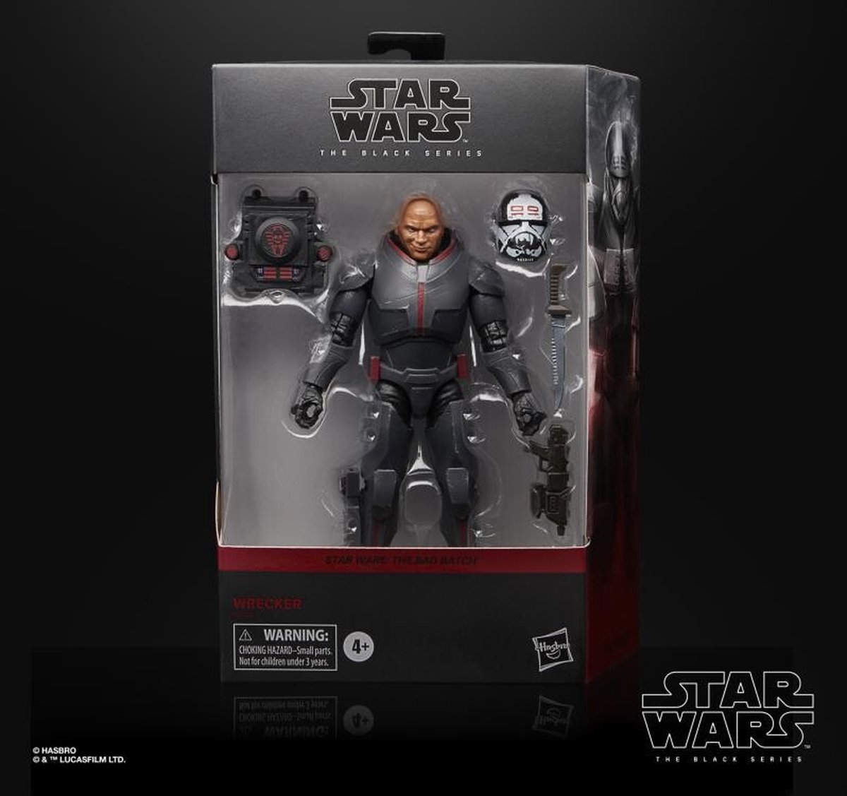 Wrecker - Star Wars  Black Series 6 inch Bad Batch Wrecker Deluxe