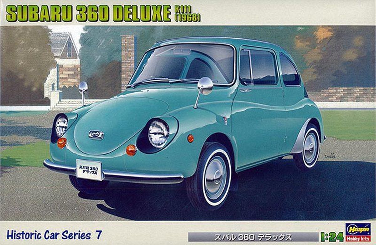 Hasegawa - 1/24 Subaru 360 Deluxe 1968 Hc7 (3/21) * - HAS621107 - modelbouwsets, hobbybouwspeelgoed voor kinderen, modelverf en accessoires