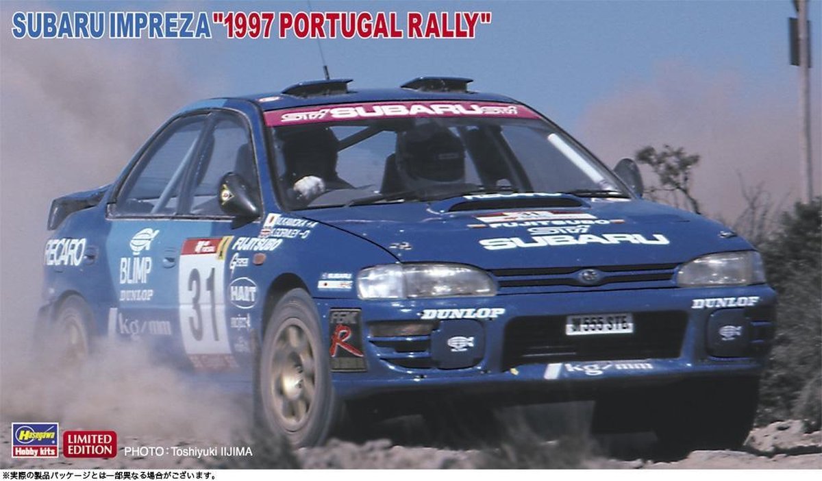 Hasegawa - 1/24 Subaru Impreza 1997 Portugal Rally (4/21) * - HAS620483