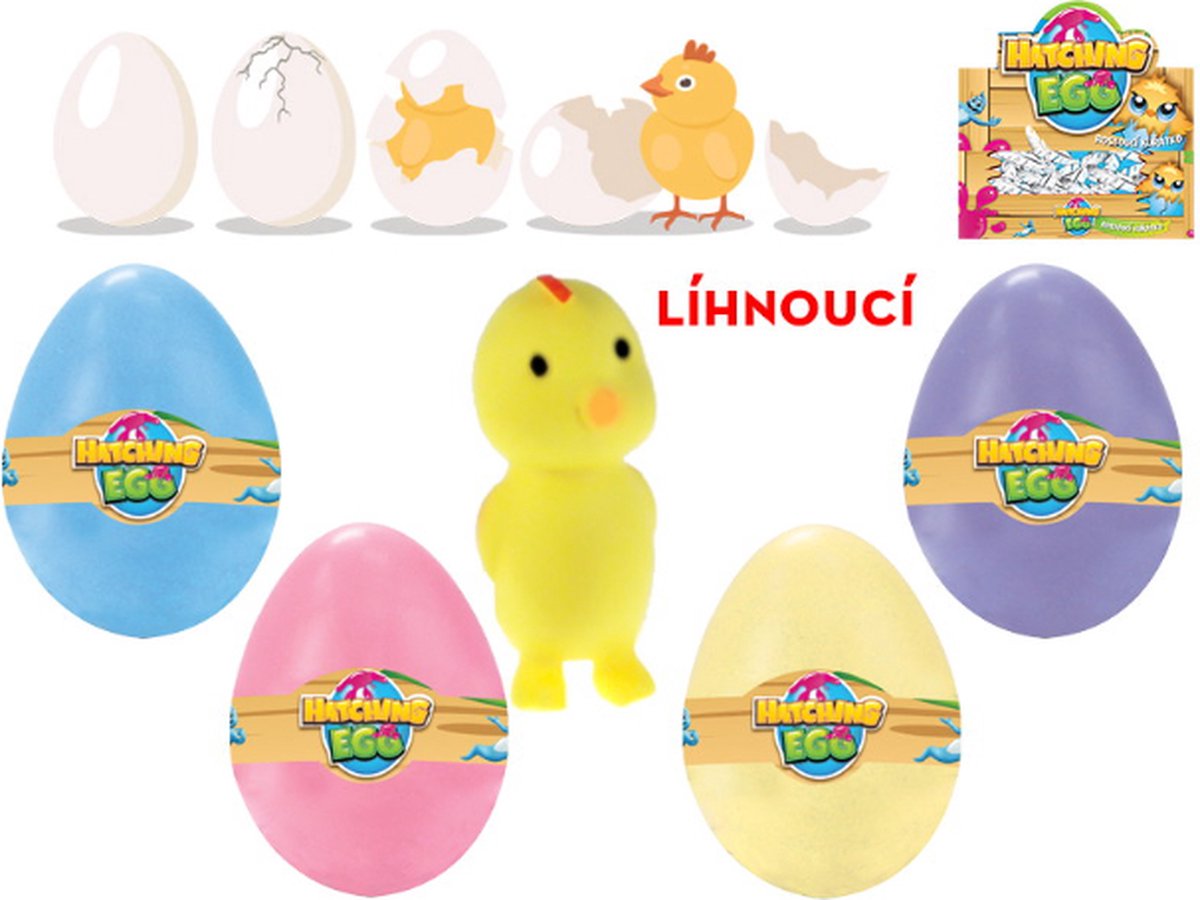 Hatching Egg Kinderspeelgoed - Groeiend Ei Speelgoed - Surprise Ei - Diverse Kleuren