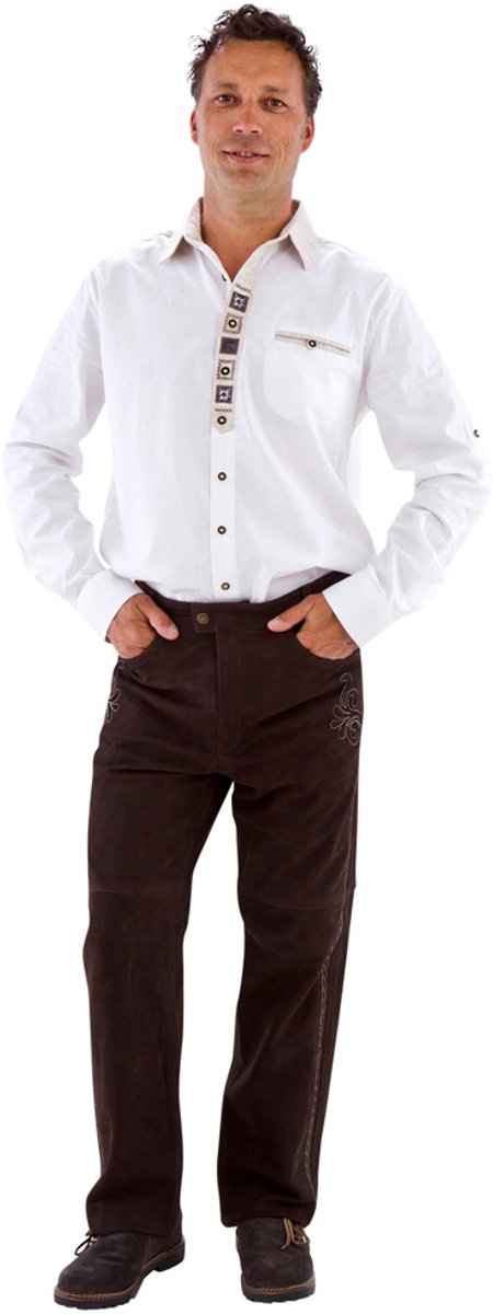 Hemd - Tirol - Heer Landhaus - Wit - Maat M