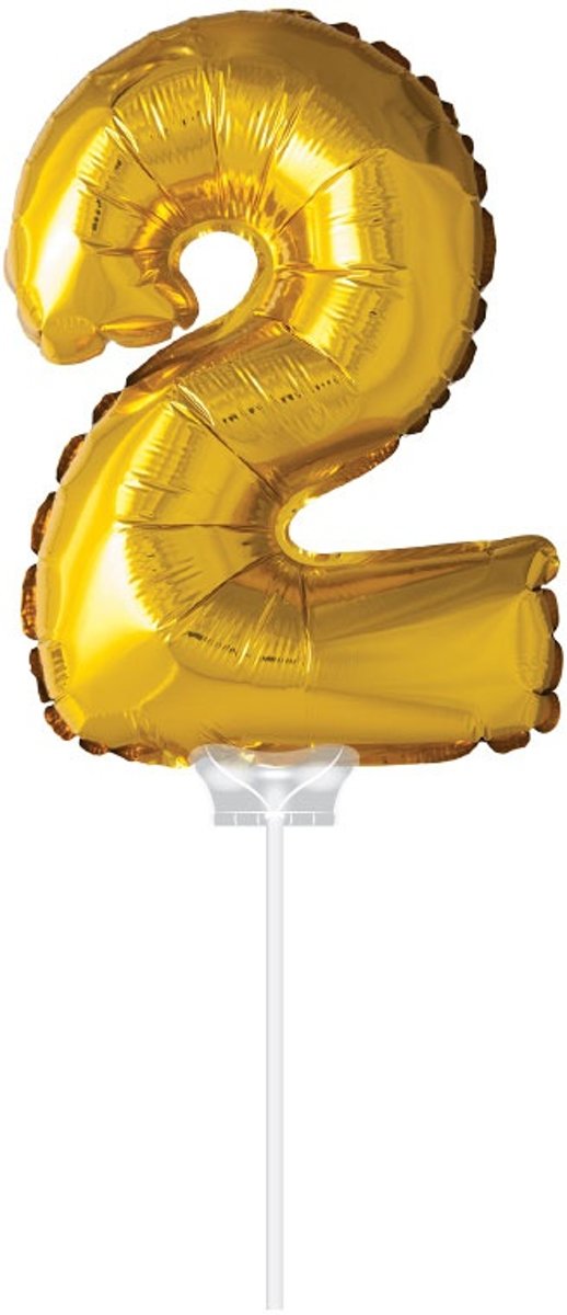 Haza Original Folie Ballon 2 Goud 40cm