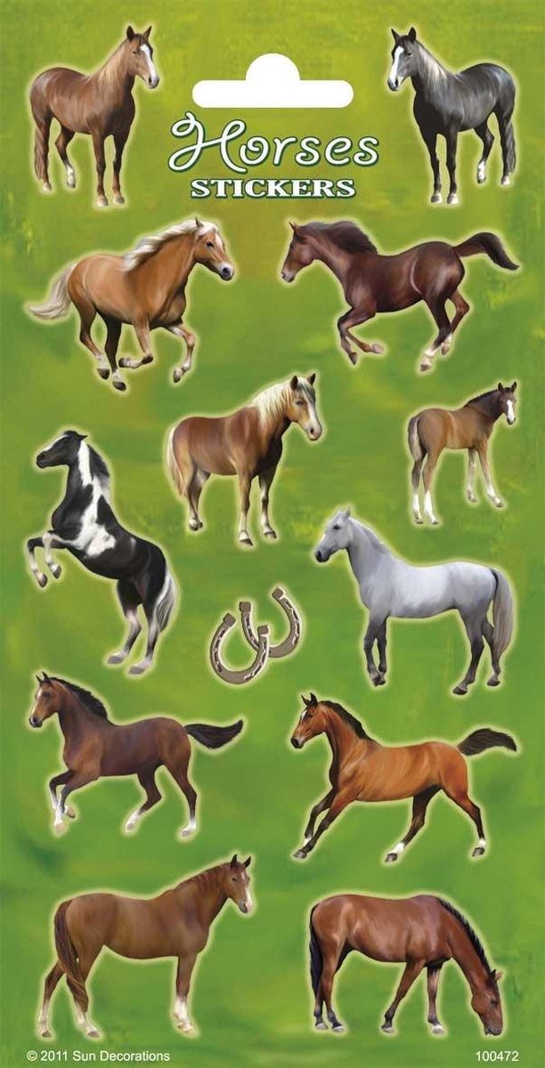 Haza Original Paardenstickers 13 Stuks