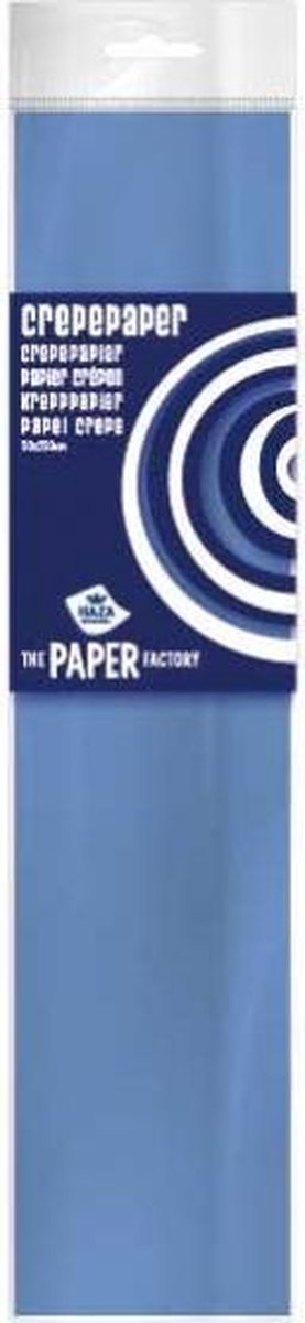 cr√™pepapier The Paper Factory 250 cm blauw