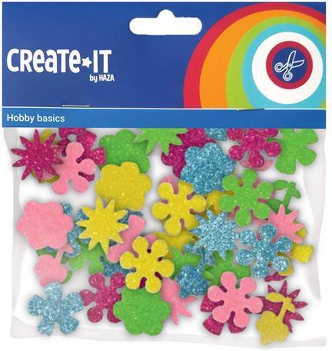 foamstickers Create It bloemen 25 stuks