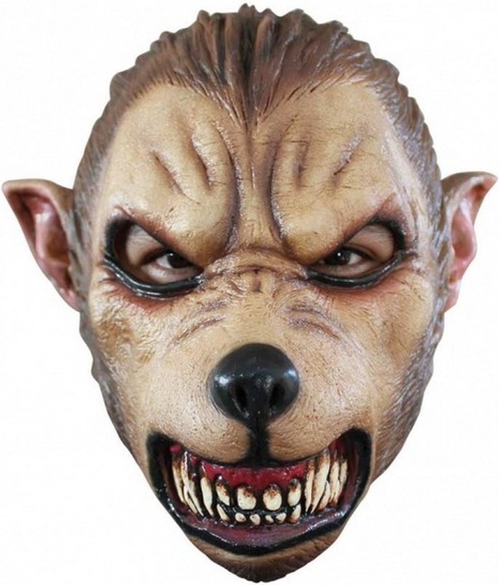 hoofdmasker Wolf unisex one size