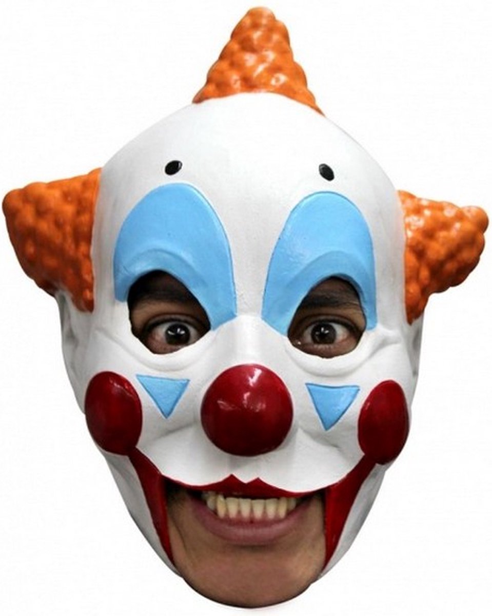 verkleedmasker Chuckle Clown unisex chinless mask