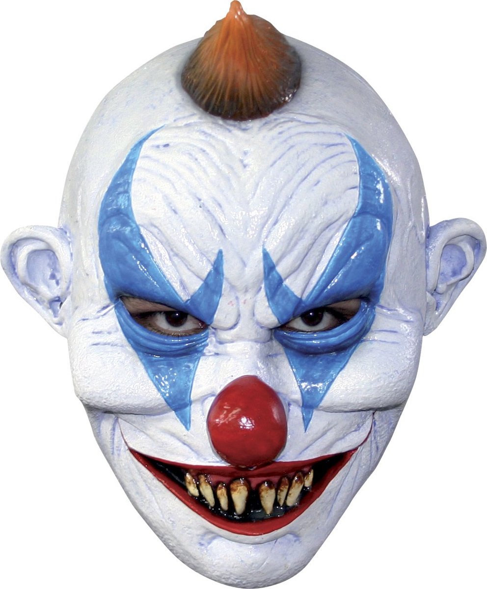 Boosaardige clown masker voor volwassenen - Verkleedmasker - One size