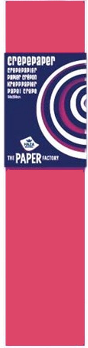 Crepe papier 250 cm - Roze - Gratis Verzonden