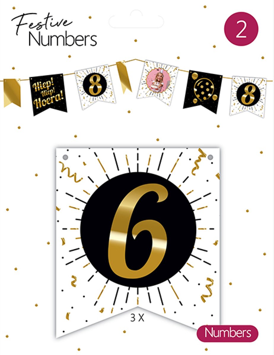 Festive Numbers (Getal 6) (NR2)