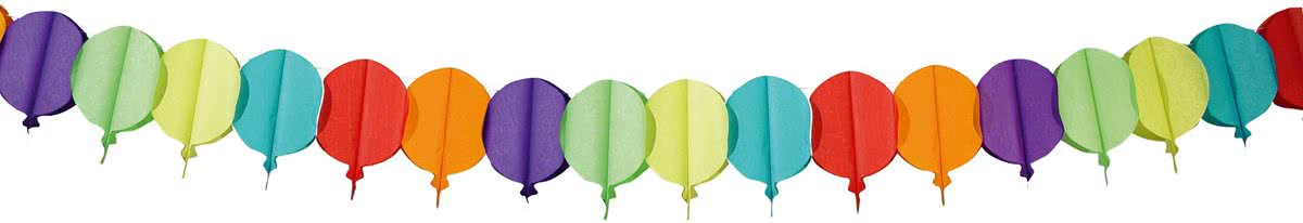 Slinger Ballonnen Multicolor (6M)