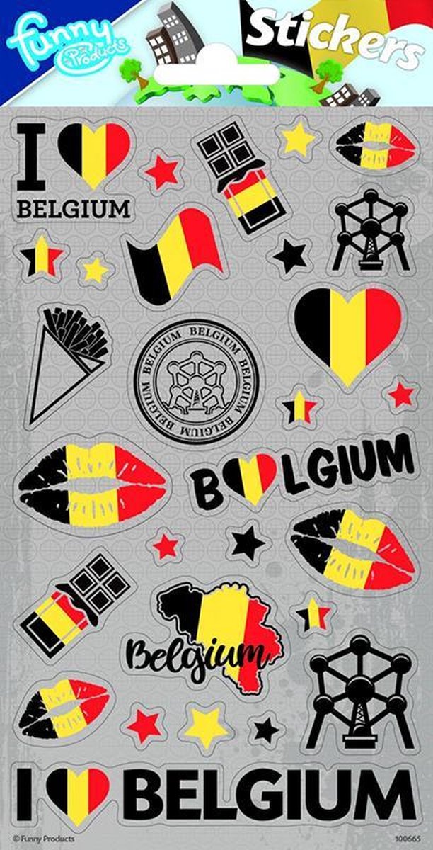 Stickers Belgium