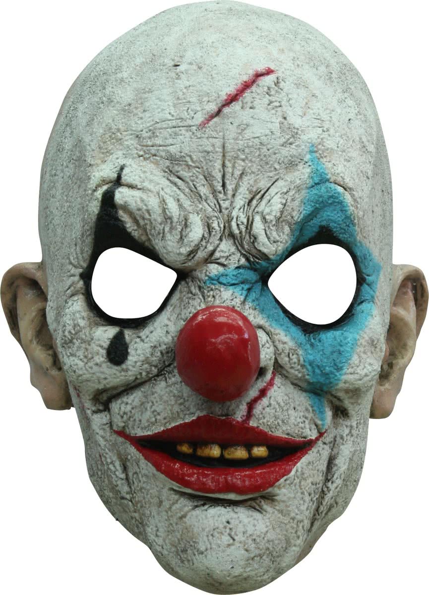 masker clown tears