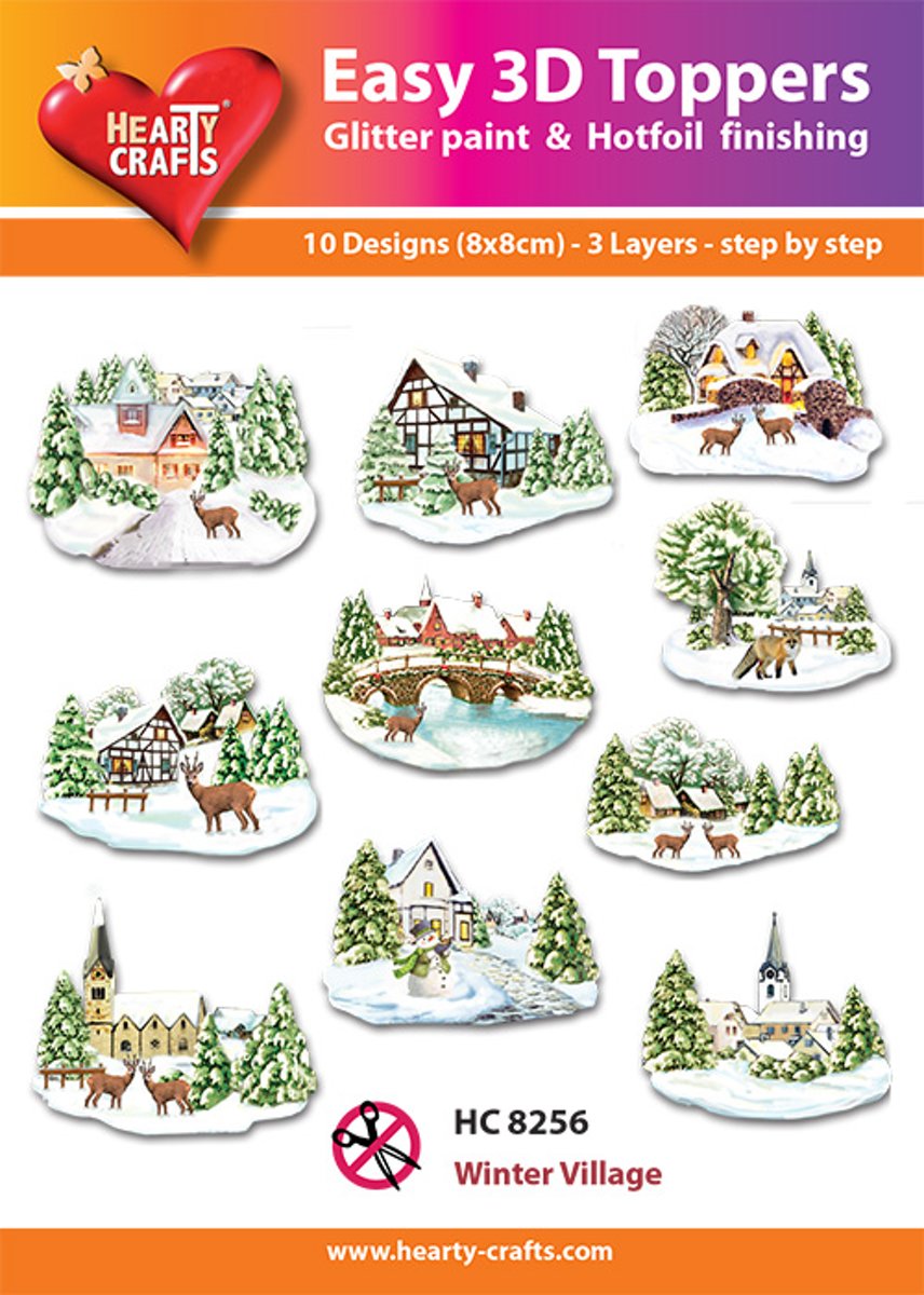 Easy 3D Toppers Winterdorp