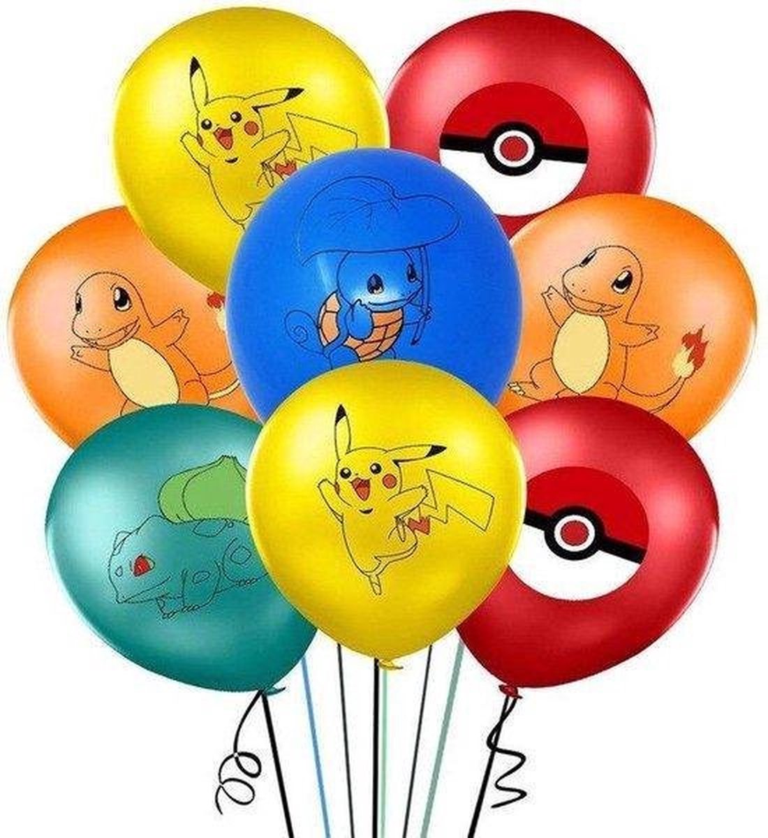 *** Pokemon ballonnen van Heble® (10 stuks)***