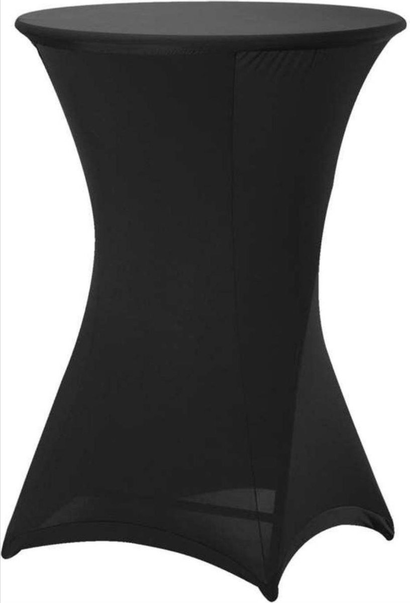 *** Statafel Hoes set van 1 - Statafelrok - Feestje - Ø 80 x 110 cm - van   ***